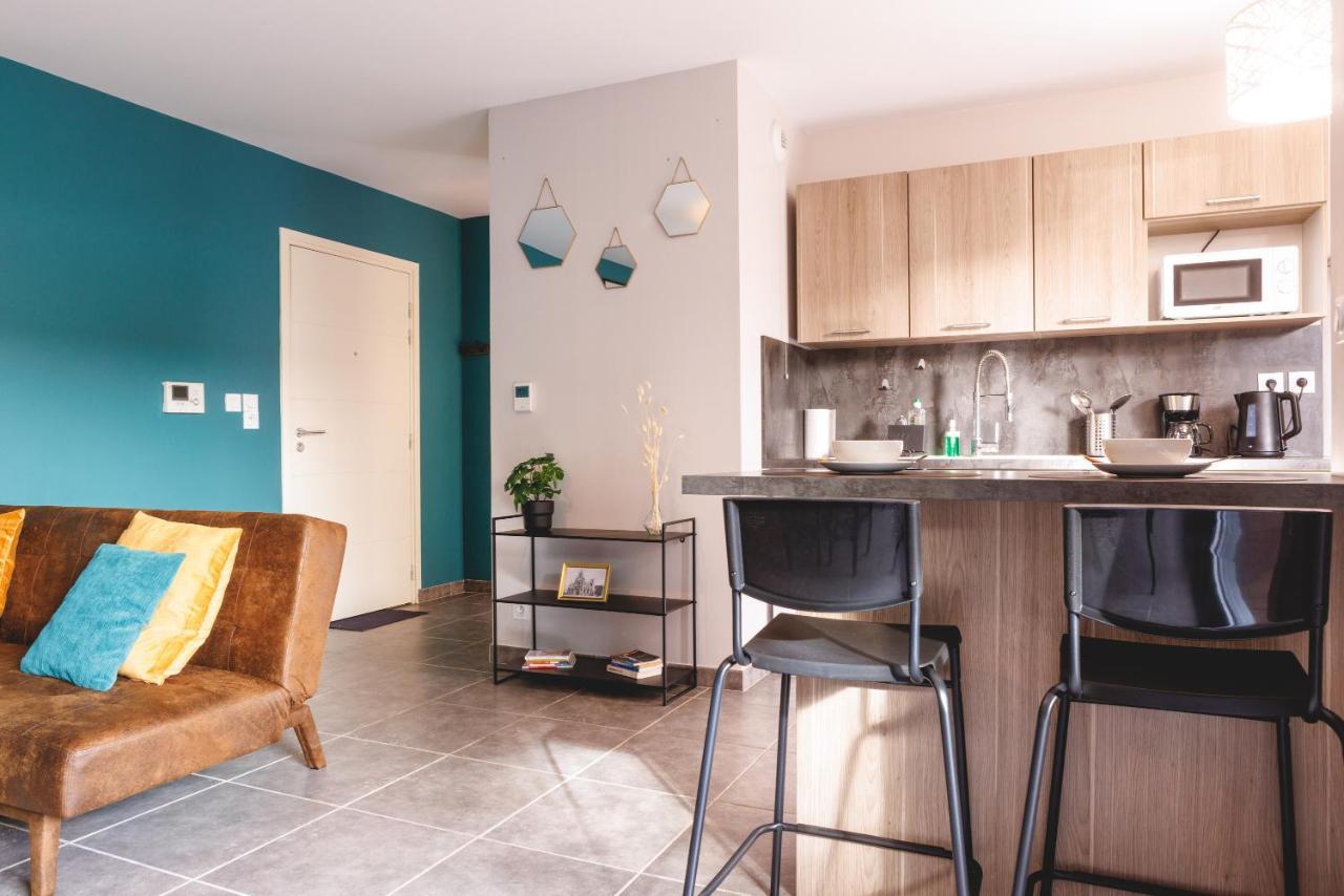 Superbe Appartement Terrasse Rdc - New Location Bourg-en-Bresse Exteriör bild