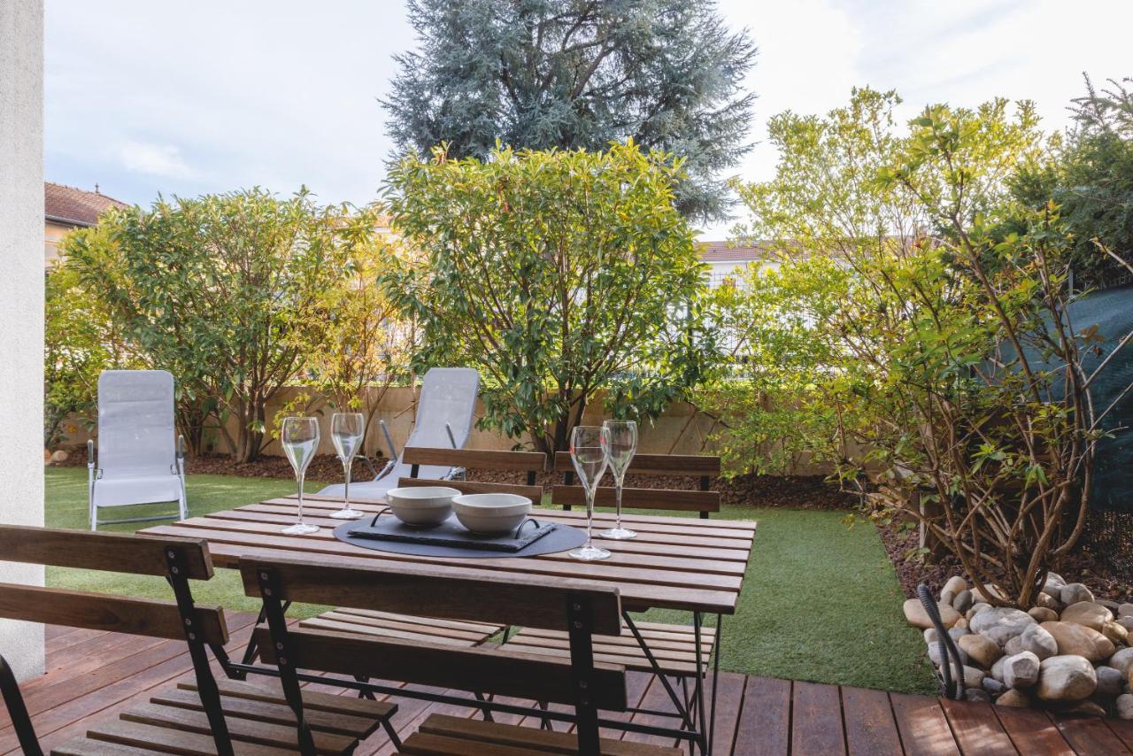 Superbe Appartement Terrasse Rdc - New Location Bourg-en-Bresse Exteriör bild